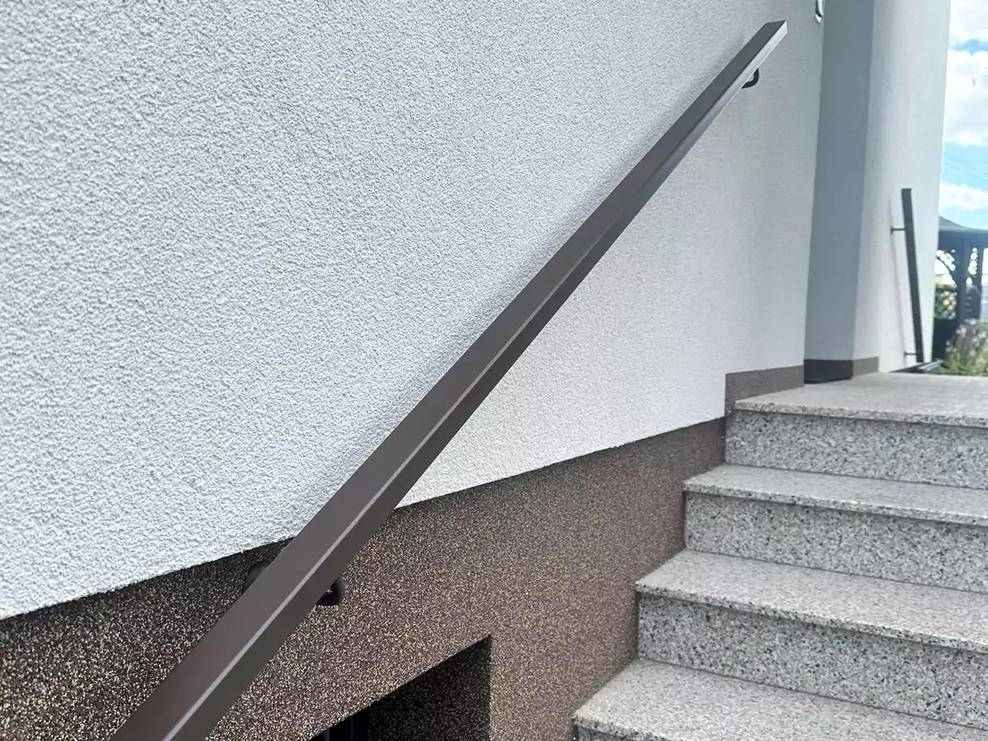 Poręcz metalowa — realizacja TOKAR Lubliniec